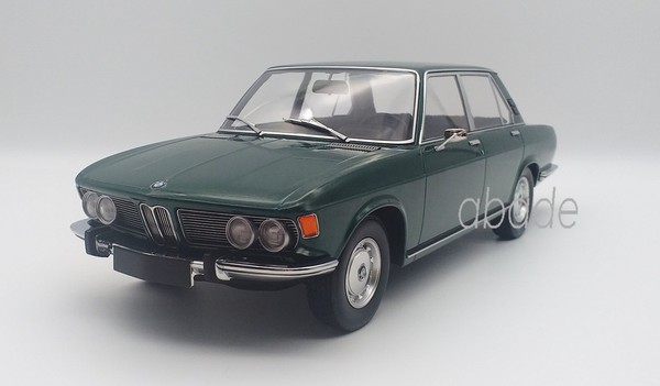 Bmw 2500 Aut. 1968 E3 GrüN Modellauto 1:18 Minichamps 155029201 Ltd. Ed. Ovp!-image