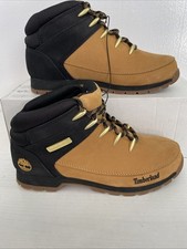 New Timberland Men's Euro Sprint Mid Hiker Nubuck Boot NIB 7.5