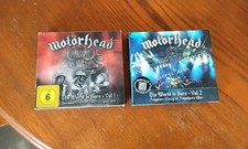 2x Motorhead Box Sets  The World Is Ours  Vol1 & 2 2x Cds +Dvds Bundle Job Lot