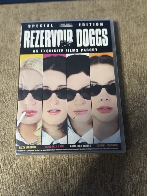 New DVD Movie Rezervoir Doggs Special Edition Staring Lizzy Borden