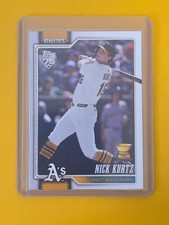 Nick Kurtz 2026 Topps Series 1 #97 All-Star Rookie Cup RC Athletics Card