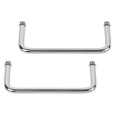 2 Pcs Board Handles Buffet Dishes Container Catering Equipment Grip