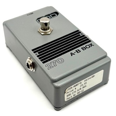 Vintage DOD 270 A-B Box Switcher Pedal USA Made with Original Box 1988