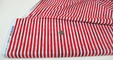 Michael Miller quilt-craft fabric RUGGED STRIPE red 2 yds (dcx-12523) Rte.66