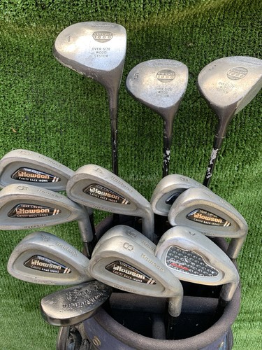 Full Set Golf Clubs Howson irons , Howson Drivers unbranded cart Bag - Picture 2 of 15