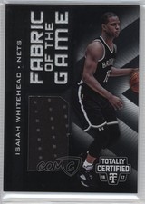 2016 Totally Certified Fabric of the Game Rookie Materials Isaiah Whitehead 0q0