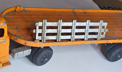 1940/50 HUBLEY~ONE FENCE PANEL ONLY~TRUCK STAKE FLATBED TRAILER 500 SERIES TOY 2