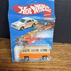 Hot Wheels Sunagon No. 3251 Volkswagen Van Diecast Orange/Beige Vintage 1981