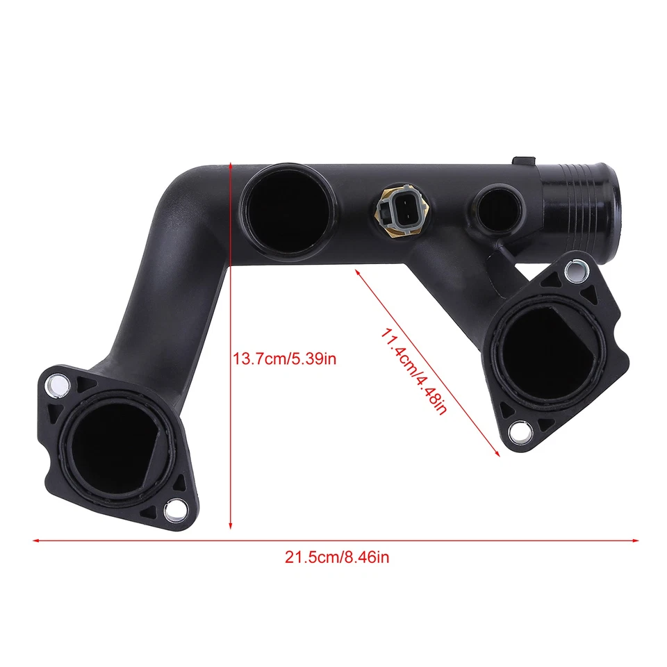 Para Jaguar Vanden Plas XJ8 XK8 Termostato Cubierta Tubo de Salida con Sensor LNA1600AA Foto 3 de 4