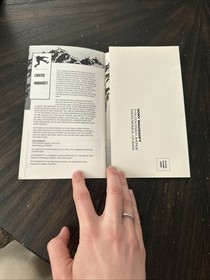 Sega CD Manual Only Cliffhanger W/Reg Card