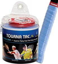 Tourna Tac 30 XL Grips 103 cm x 29 mm w/ Travel Pouch - Blue