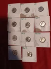 Lot Of 11 BU Silver Roosevelt Dimes 1946.47,48,54S,57D,60D,62,63 63D,64,64D