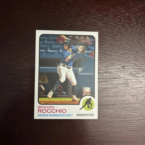 2022 Topps Brayan Rocchio RAW