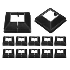 12Pcs Post Base Cover 3.5x3.25 Split Style PV...