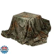 LOOGU Camo Netting Mesh Camouflage Net Bulk Roll Quiet Nets for Hunting Milit