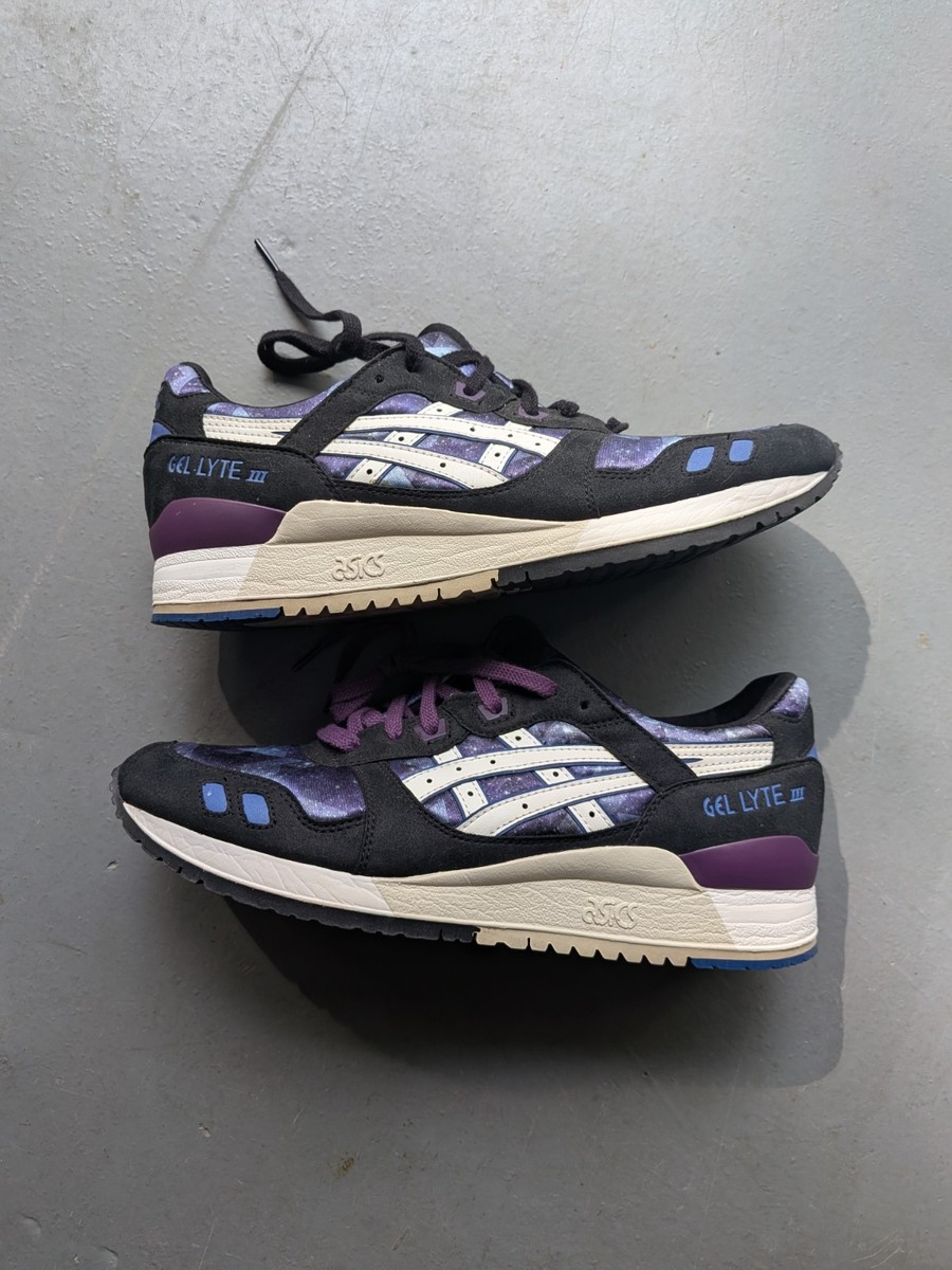 Asics Gel Lyte III Sneakers Black Purple Galaxy Pack Retro Size‎ 11 Mens ASICS Gel Lyte 3 Galaxy for Sale | Authenticity Guaranteed  main image 2