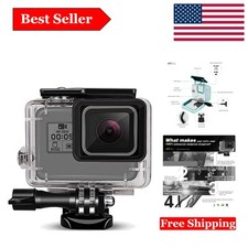 Ultra-Deep Waterproof Housing for GoPro Hero 7/6/5   148FT/45M Dive Case with...