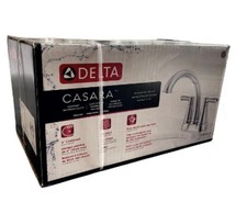 Delta Casara 4 in. Centerset 2-Handle Bathroom Faucet in Polished Chrome 25862LF