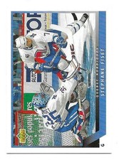 STEPHANE FISET 1993-94 UPPER DECK CARD NEAR MINT+ CONDITION