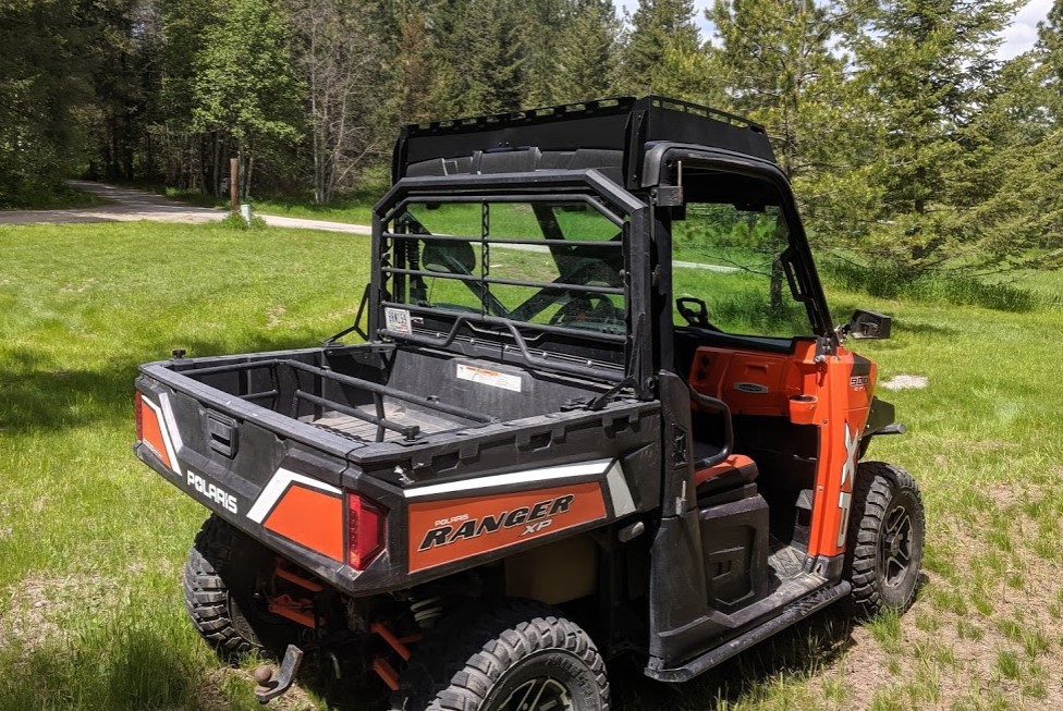 Aprove Cruiser Roof Rack for Polaris Ranger XP 900 1000, Black