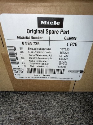 Miele Original SET 220 Telescopic Electric Wand.