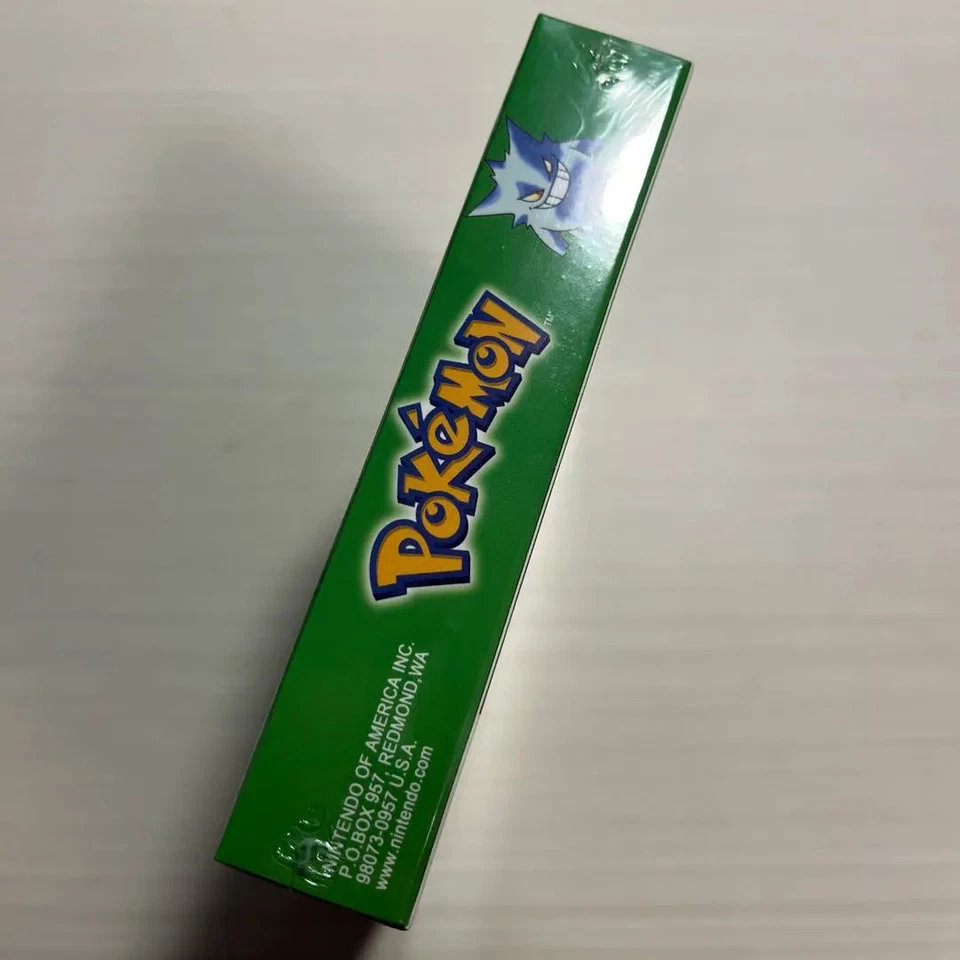 Pokemon Versión Verde Game Boy Inglés Caja Sellada EE. UU. Nintendo 1996 Raro Foto 3 de 3