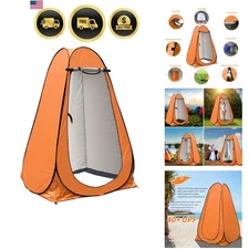 Pop Up Privacy Shower Tent Portable Waterproof Outdoor Camping Bathroom Shelter