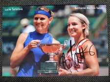 Bethanie Mattek-Sands Signed Autographed 4x6 Photo Tennis