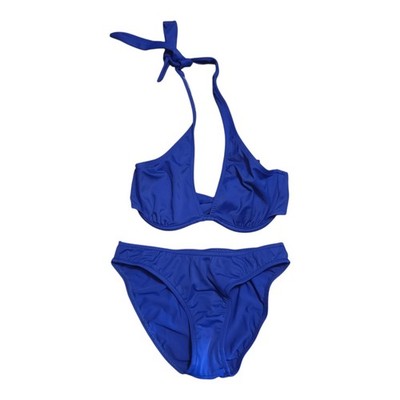 Venus Cobalt Blue Bikini. Top Bra size of 32D/34C/36B. Bottoms size 4.