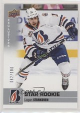 2019-20 Upper Deck CHL Star Rookie SP Exclusives 62/100 Logan Stankoven #331 h8y