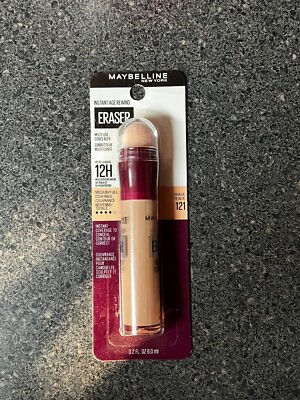 Maybelline Instant Age Rewind Eraser Concealer Medium/Full Coverage Shade 121
