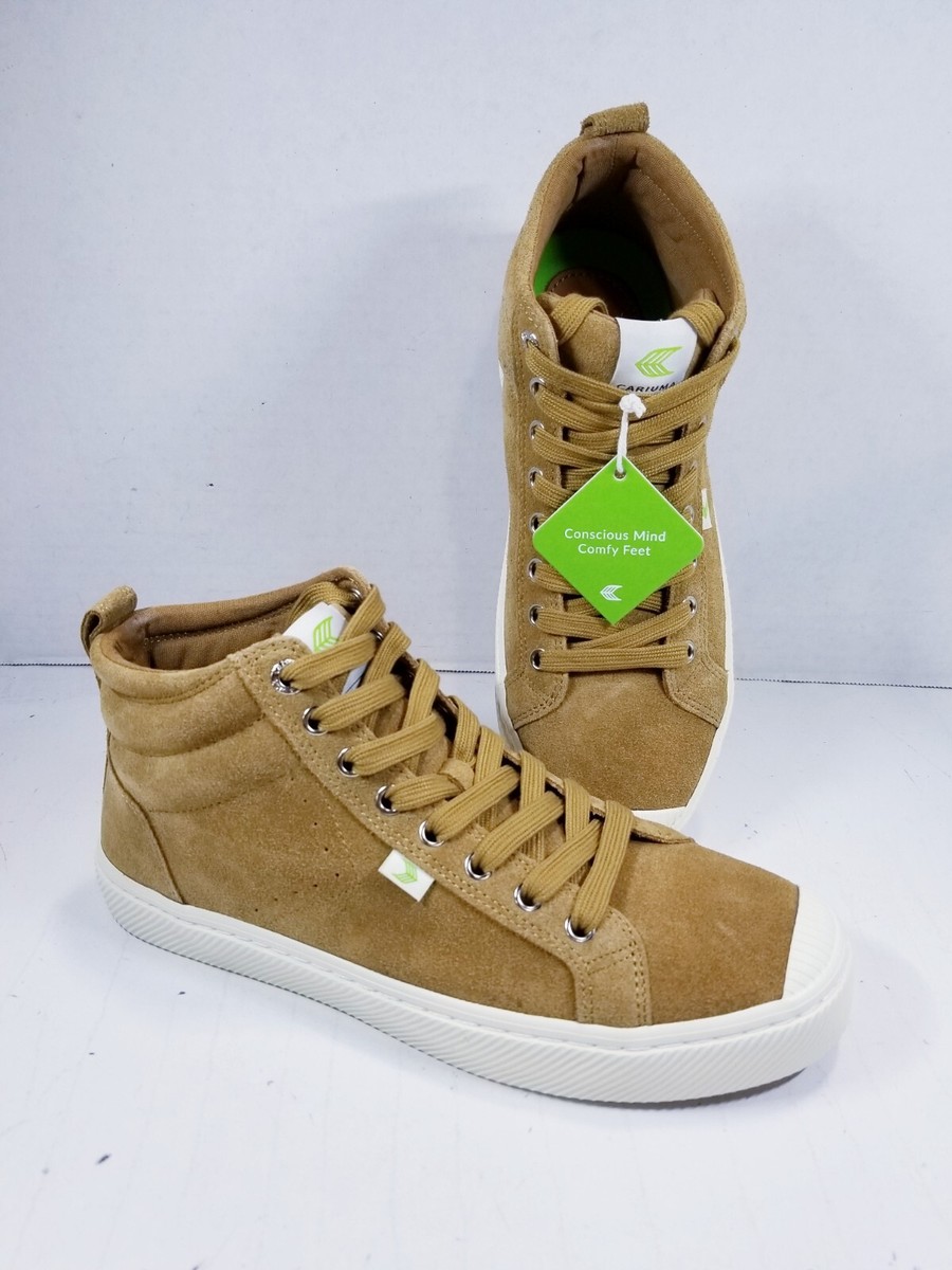 Cariuma OCA High Sneakers Men\'s US 8 All Camel Suede Lifestyle Shoes HAWK999 Cariuma OCA High Top All Camel Brown Suede | Mercari main image 4