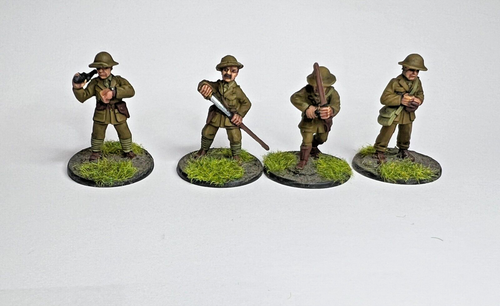 Figurines 28mm Allemands WW1 - Adaptables Pour WW2 - Wargames - Neuf