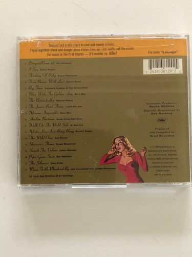 "The Crime Scene" Music CD Themes from TV Spy/Crime Shows Ultra Lounge - Picture 2 of 5