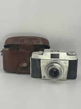 Vintage 1950s German Agfa Solina Pronto 35mm Camera Original Case