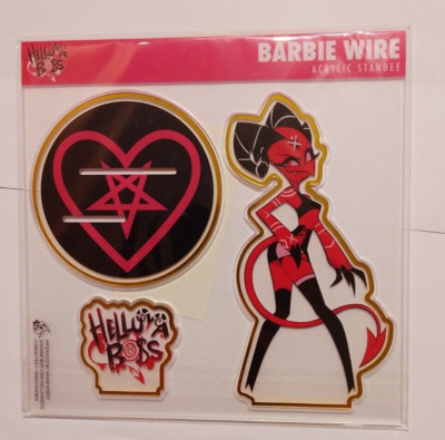 Helluva Boss PIN-UP Barbie Wire Standee Vivziepop Hai Roboter