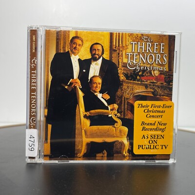 Three Tenors Christmas by The Three Tenors (CD, 2000) Hype Sticker