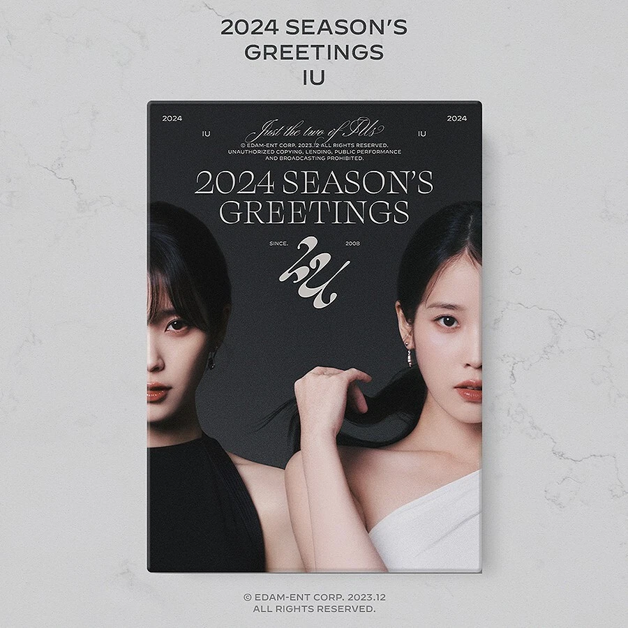 IU 2024 SEASON'S GREETINGS / Calendar+Diary+Photo  Book+Card+Poster+Clip+Film+etc | eBay