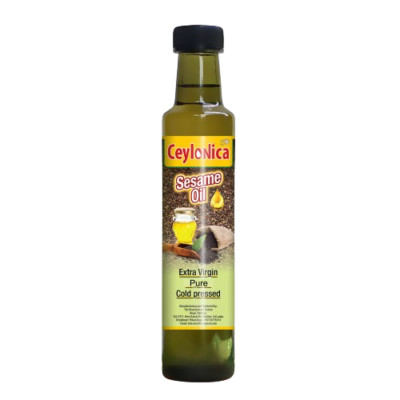 Sesame Oil-තල තෙල්- நல்லெண்ணெய்-250 ml-Cold press,Extra Virgin,Natural,Home Made