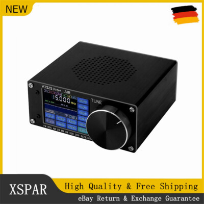HAMGEEK ATS25 Pro+ FM SW SSB MW LW AIR SDR Receiver Aviation Band Receiver #DE