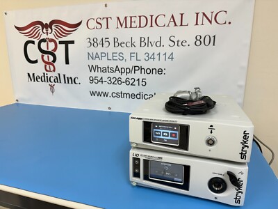 Stryker 1588 AIM Camera System and L10 Led Light Source