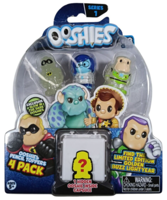 OOSHIES Disney Pixar Series Mini Figures Pencil Toppers Brand
