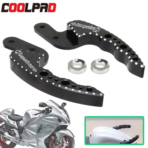 Rear Passenger Hand Grab Bar Rail Armrest Handgrip For SUZUKI HAYABUSA GSX1300R - Picture 7 of 7