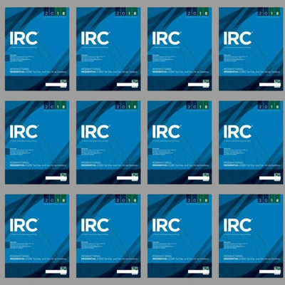 International Residential Code IRC 2018 Free Shipping