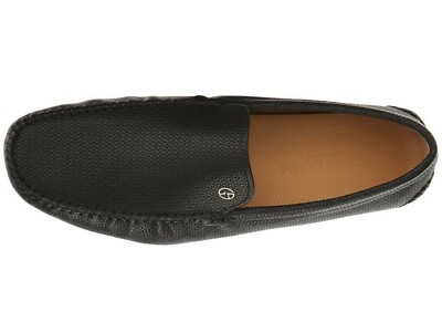 Giorgio Armani Loafers Mens 42 Black Leather‎ Contrast Stitch Driving Shoes Giorgio Armani Men main image 3