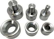 3 Piece Dimple Die Set 1/2" 3/4'" 1"