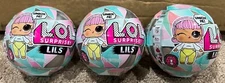 Lot Of 3 LOL Surprise LILS Winter Disco Ball Brand New Sealed 5 Surprises