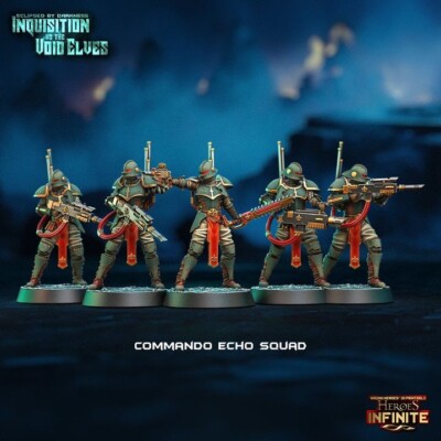 Commando Echo Squad - Wargames - 9th age - d&d - tabletop gaming | eBay
