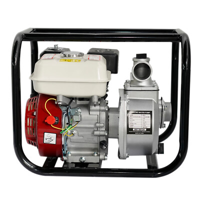 4 Stroke 6.5HP Gasoline Water Pump 2'' Portable Gas-Powered Semi-Trash Water Pump