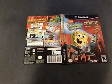 spongebob creature from the krusty krab gamecube artwork Insert Only